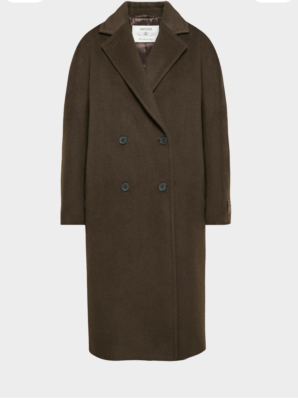 Aritzia The Slouch Coat - Brown